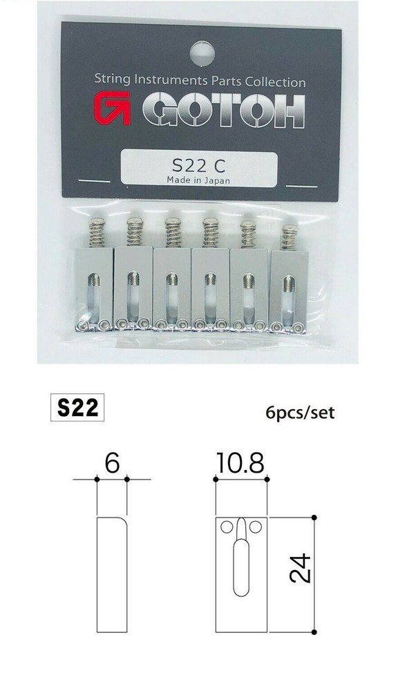 Gotoh Saddle S22 chrome