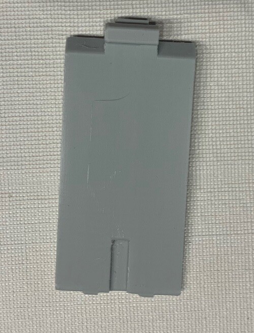 Replacement Controller Battery Cover for Nintendo GameCube WaveBird - Gray 3D P
