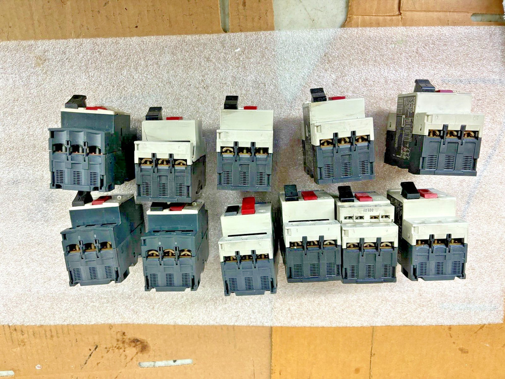 SCHNEIDER/ TELEMECANIQUE ASSORTED MANUAL MOTOR STARTERS