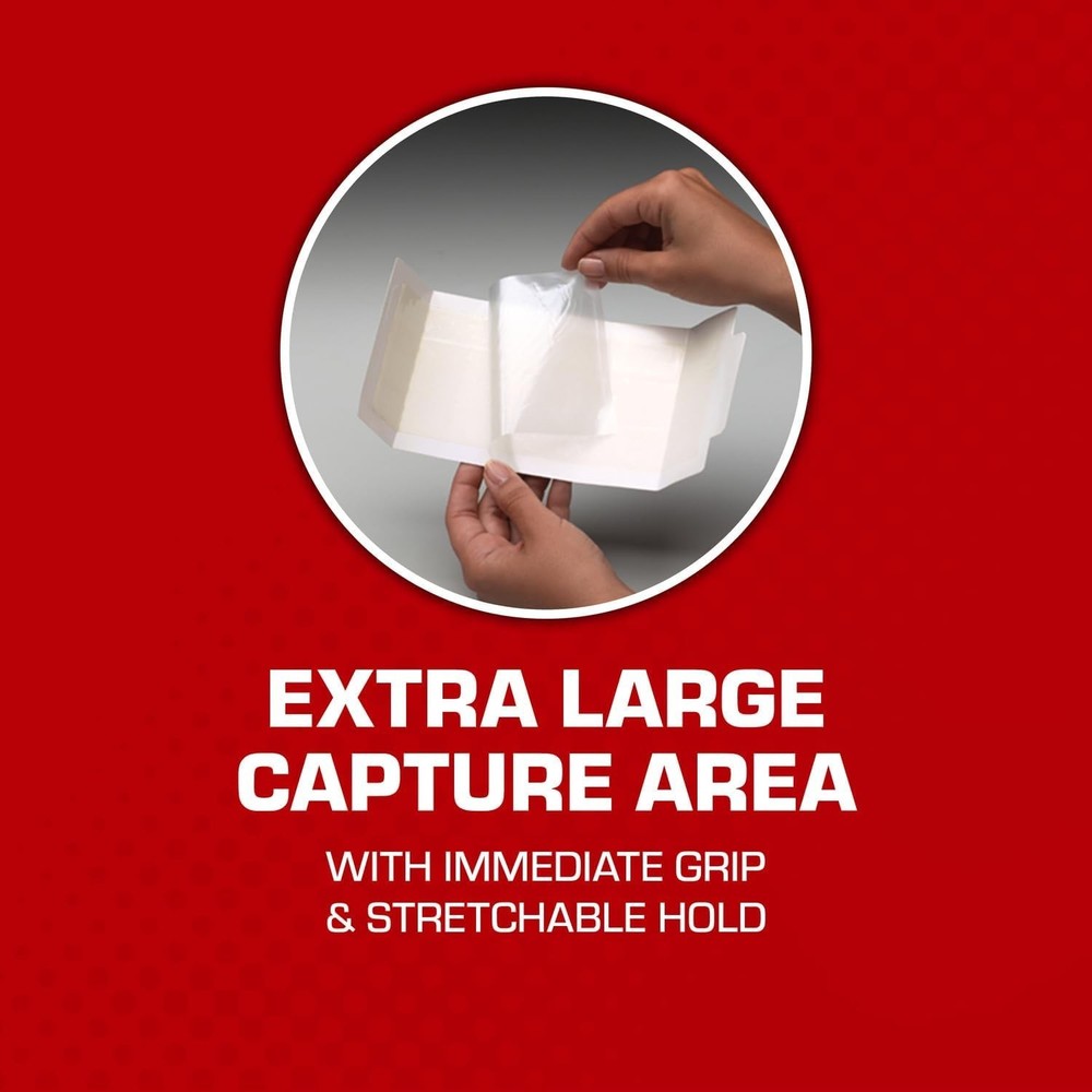 Extra-Large Capture Glue Boards with Eugenol - Mouse & Insect Traps (4 Pack)