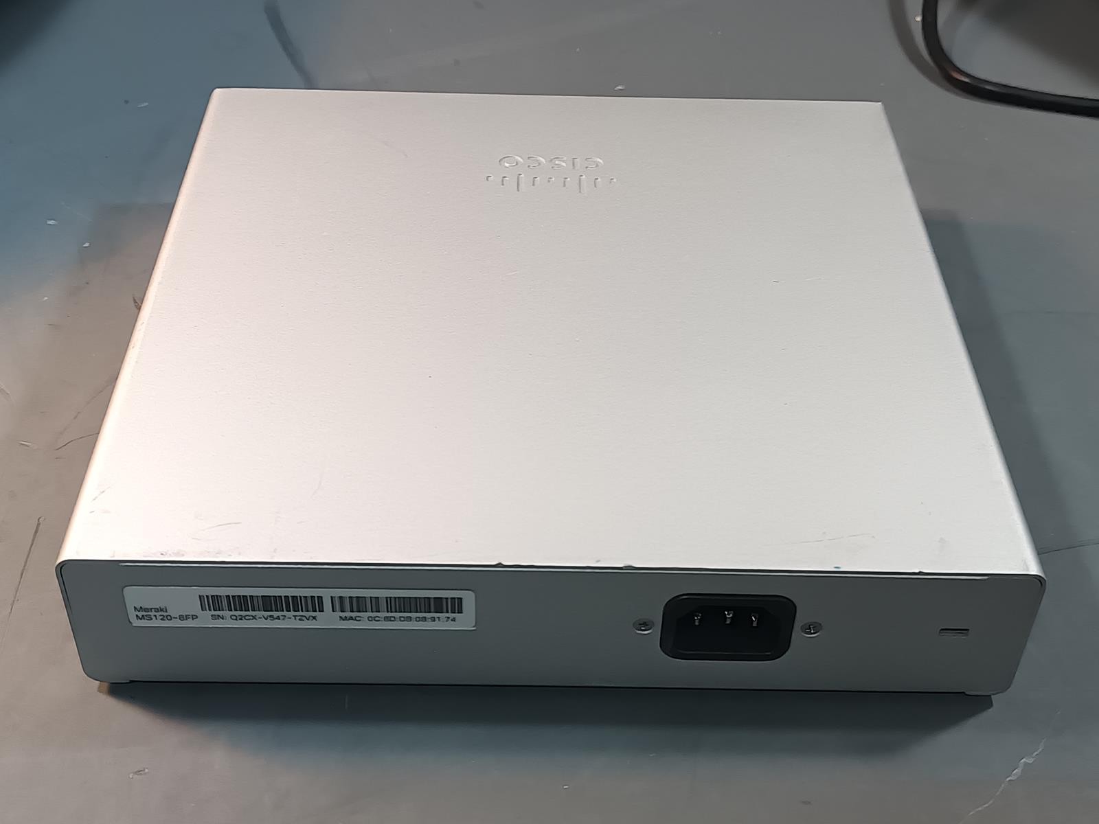 Cisco Meraki MS120-8FP-HW 8-Port Gigabit PoE+ Switch 2x SFP Cloud Managed