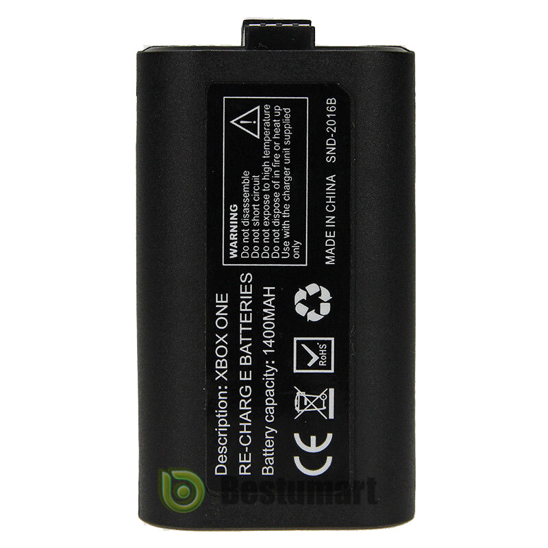 For Xbox One Wireless Controller Branded New Rechargeable Battery Pack 1400mAh