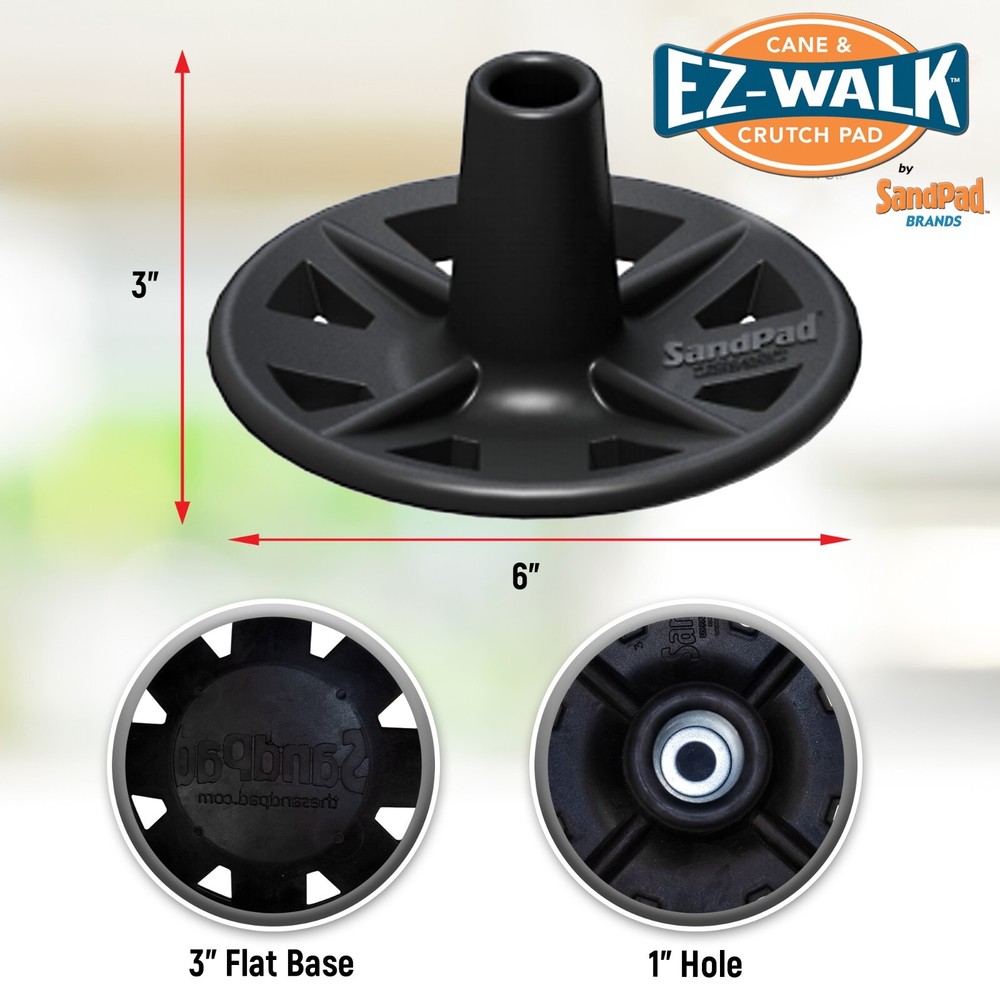 EZ-Walk All Terrain Stabilizer Cane Tip (Single Pack)