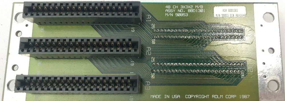 Rolm 90853 Back Plane