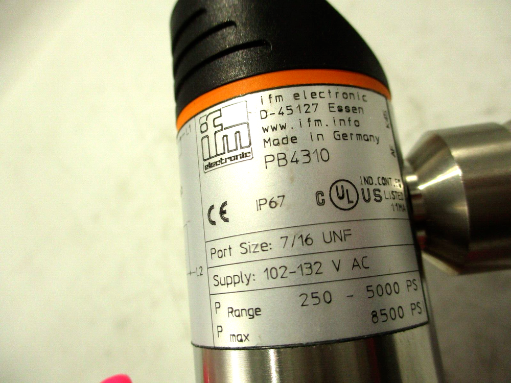 NEW IFM PB4310 PRESSURE SWITCH