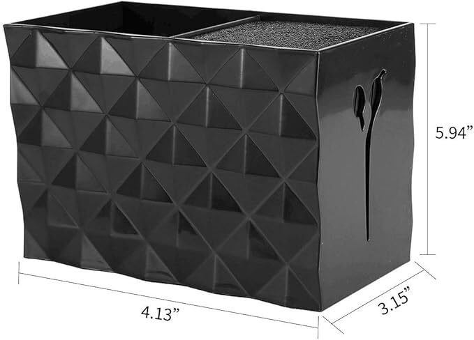 Professional Scissors Box Holder Case Desktop Combs Clips Storage Box for Barber