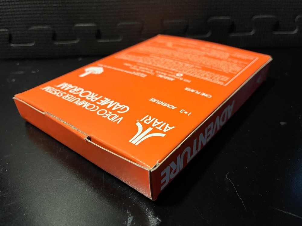 1982 Atari Adventure - Empty custom design display box