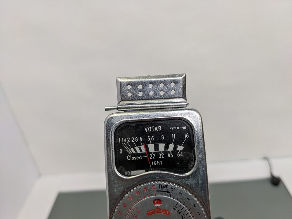 Votar Hyper‑VII Electric (Selenium) Exposure Meter With Case And Box