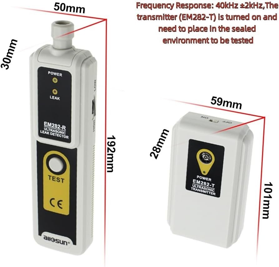 Efficient Leak Detection with Ultrasonic Pressure Transmitter & LED Indication