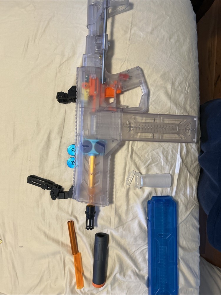 Workermod Dominator Dart Blaster Full-Auto  UNFINISHED WITH EVERYTHING NEEDED