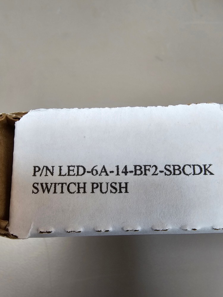 LED-6A-14-BF2-SBCDK SWITCH PUSH