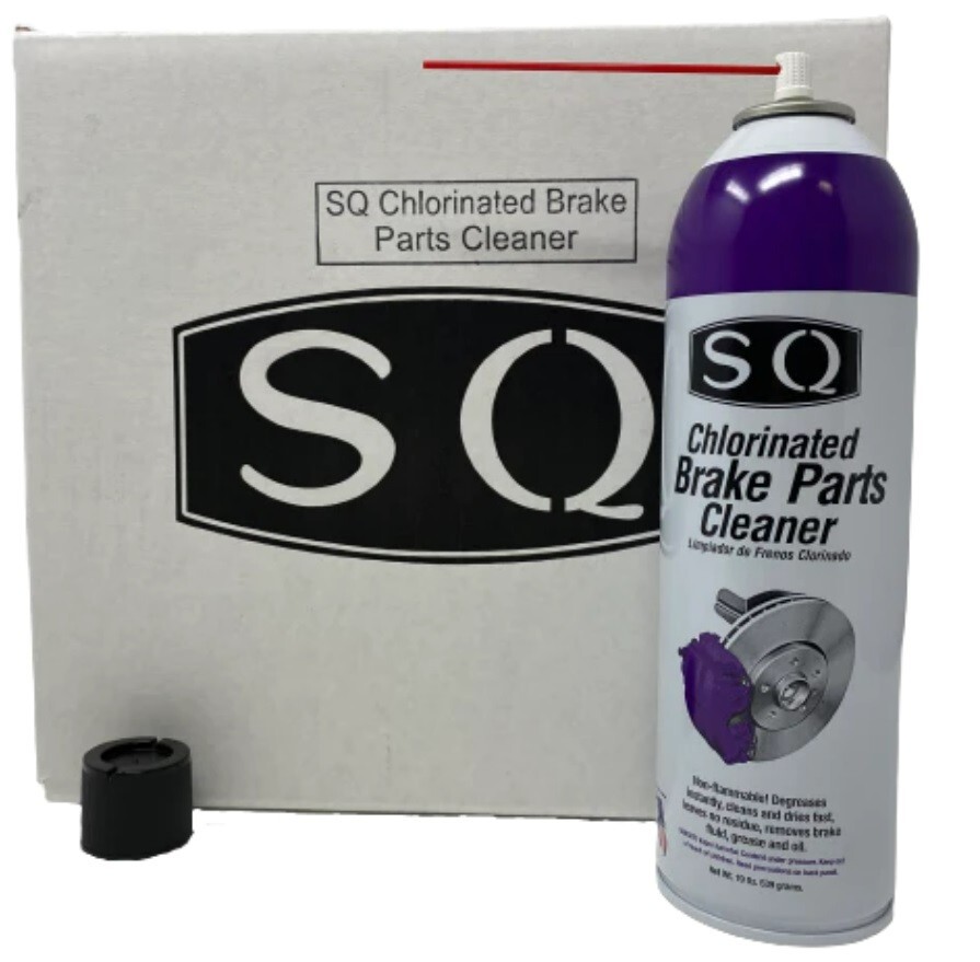 SQ Non Flammable Brake Cleaner, 19 oz per can, Not for use in CA and NJ