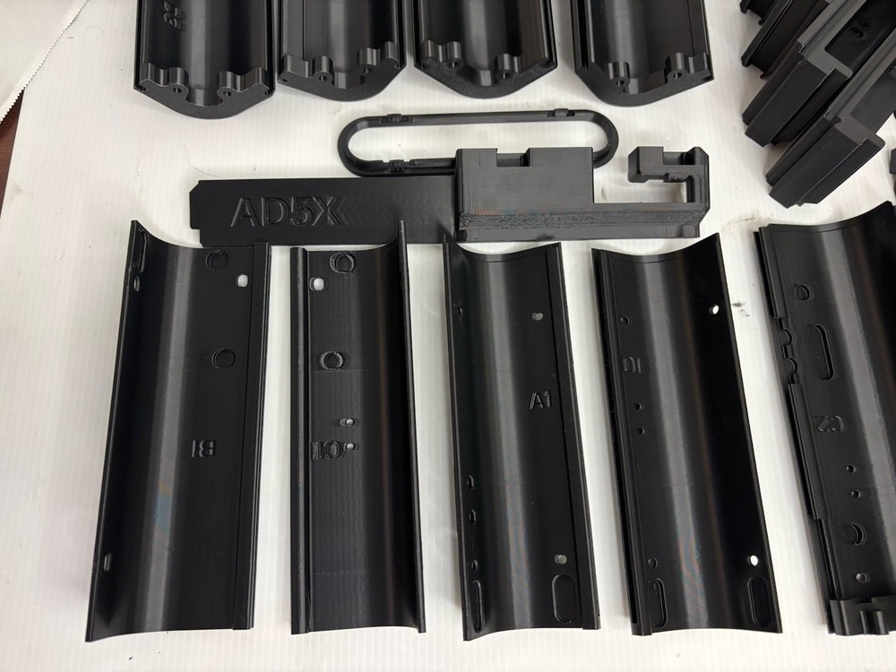 Flashforge AD5X Enclosure Kit ABS Printed Parts Only for 3D Printer