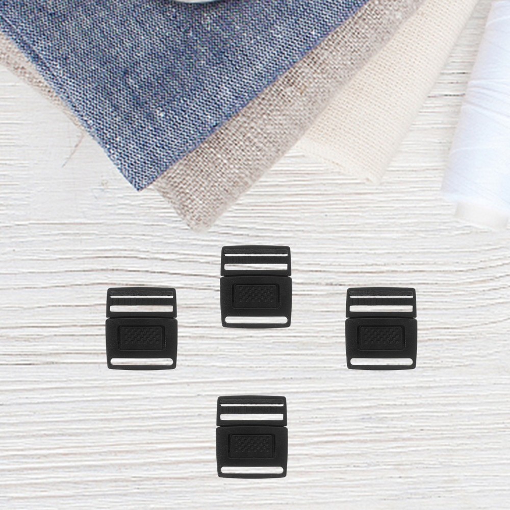 100 Pcs Cap Buckle White Buckles and Straps Hat Snap Replacement