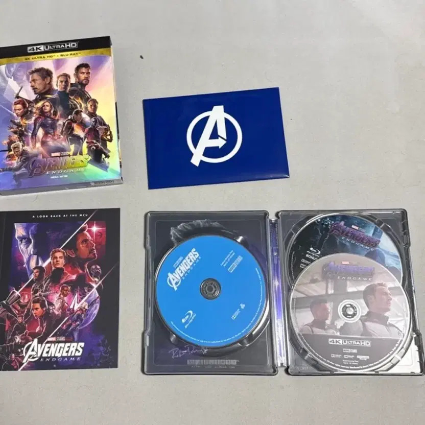 Avengers Endgame 4K UHD Blu-ray Disc, Pre-Owned