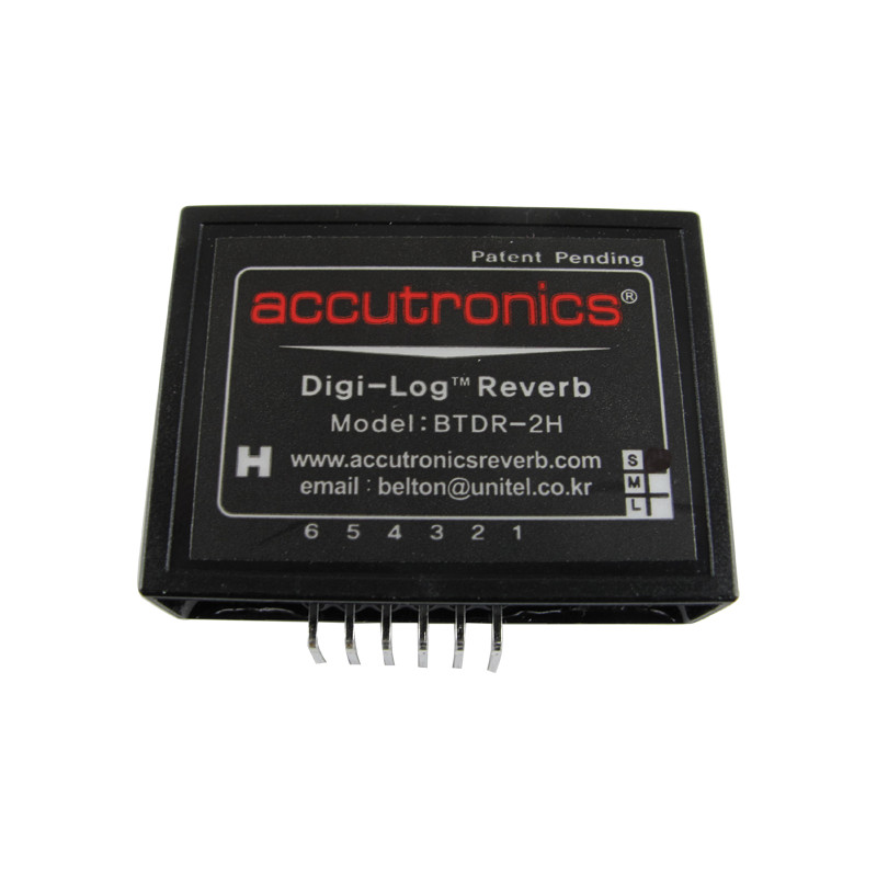 Reverb Module, Accutronics Belton, Digi-Log, horizontal, mini, Long Decay