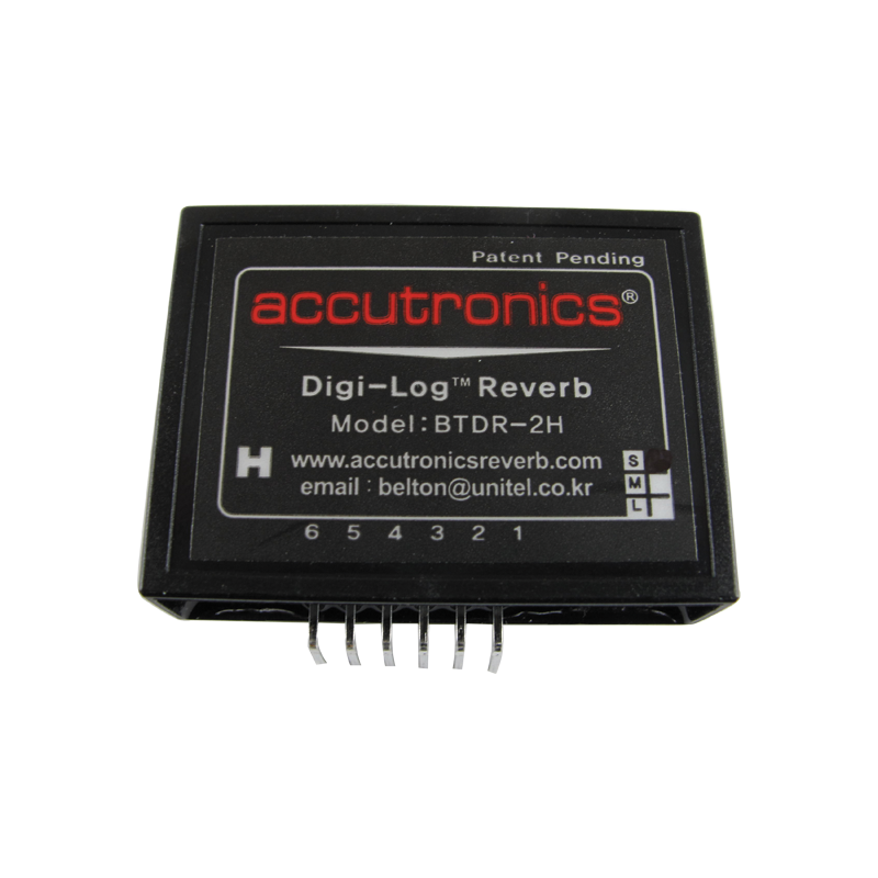 Reverb Module, Accutronics Belton, Digi-Log, horizontal, mini, Long Decay