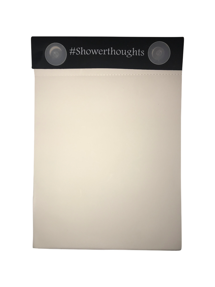 Waterproof Notepad - Shower Notepad with Pencil for Taking Notes in the Shower