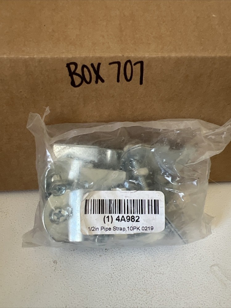 4A982 1/2in Pipe Strap  10PK
