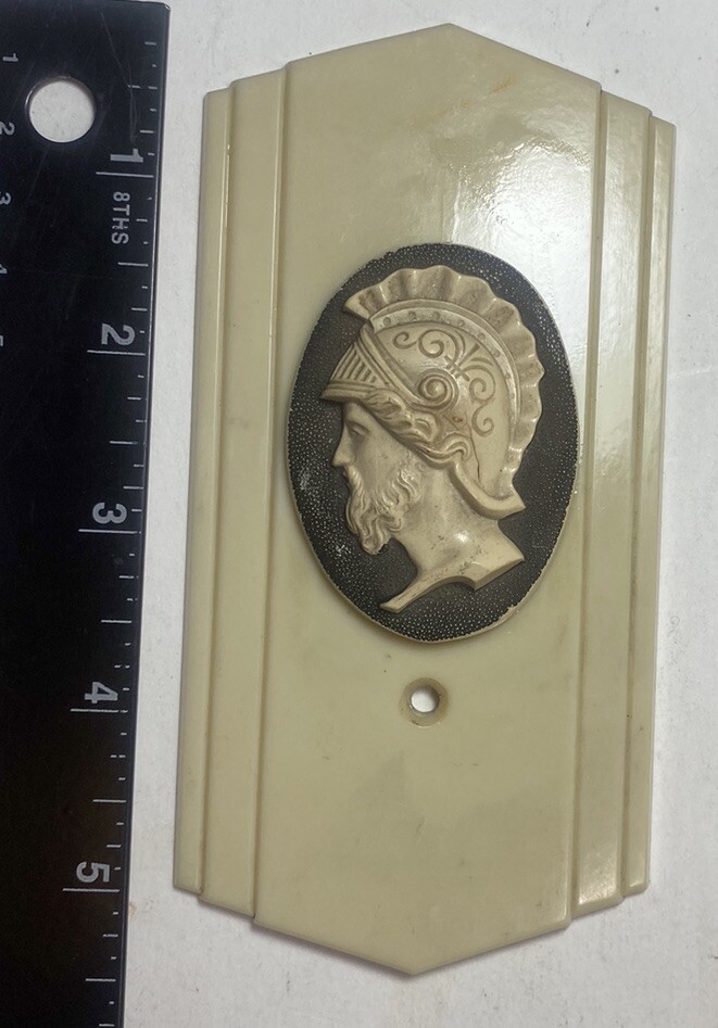 Art Deco Bakelite Light Switch Cover Slider 1940s