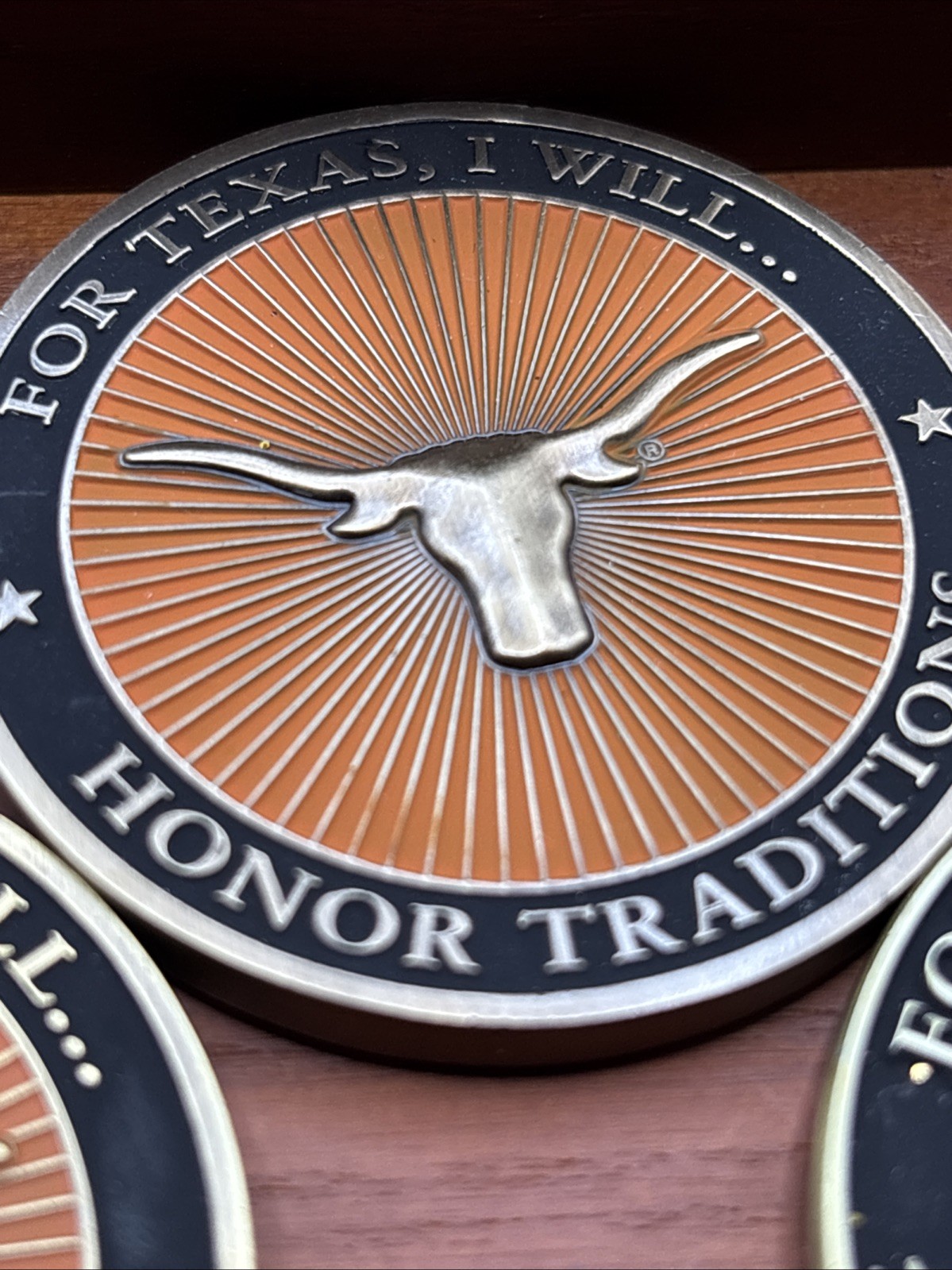 Lot Of 5 Coins Texas (UT) Longhorns Football Medallions University Of Texas