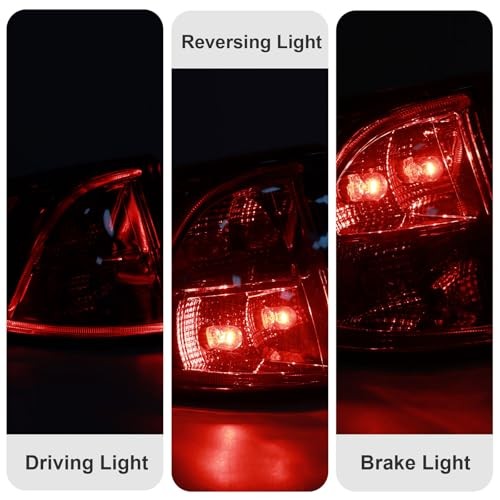 LED Tail lights Assembly Compatible with Honda Odyssey 2018 Outer Right Side