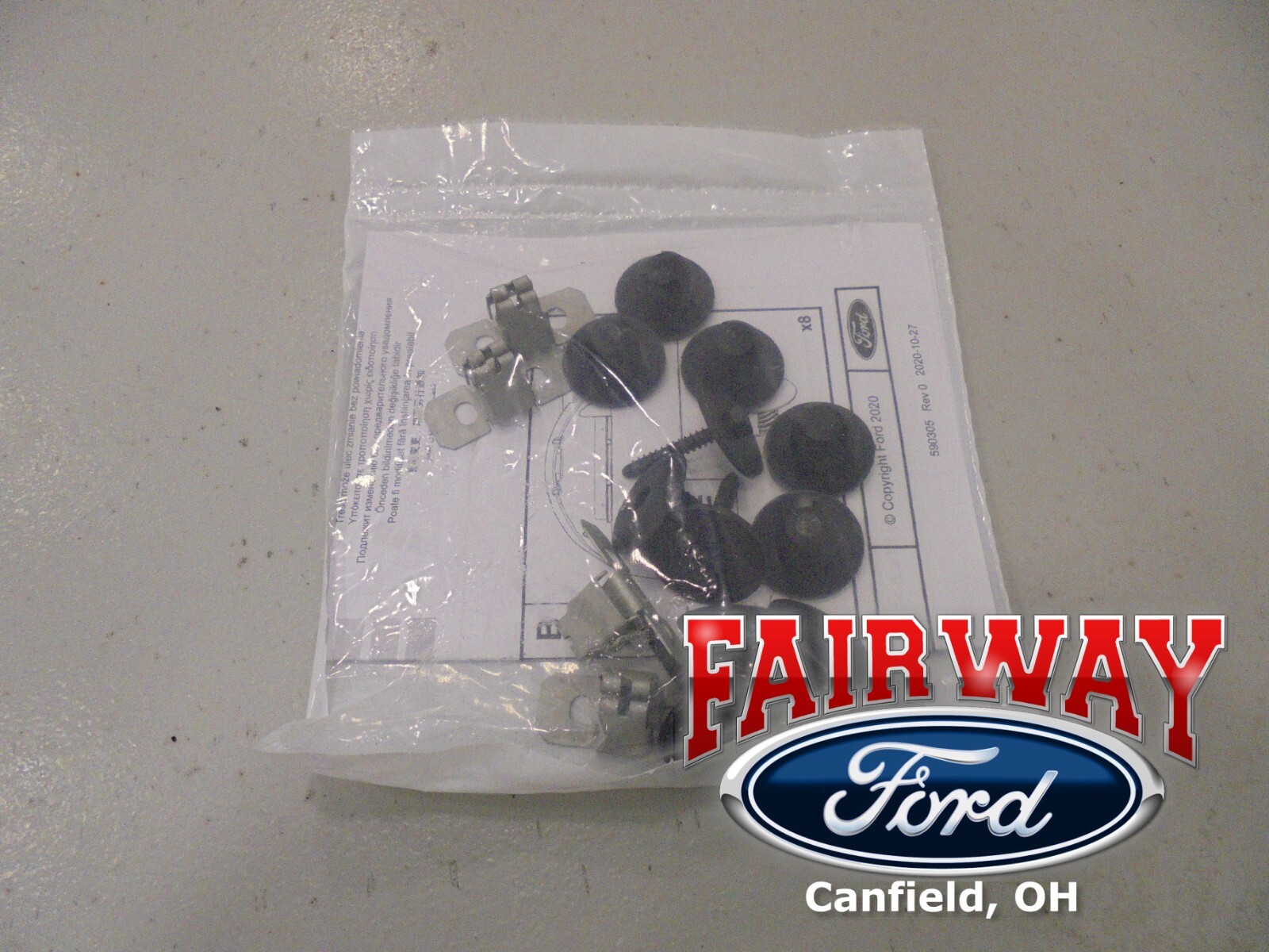 21 - 24 F-150 OEM Ford Heavy Duty Rear Wheel Well House Liner Kit RL3Z-9927886-B