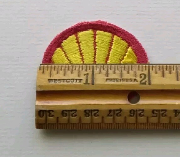 Vintage Shell Embroidered Patch