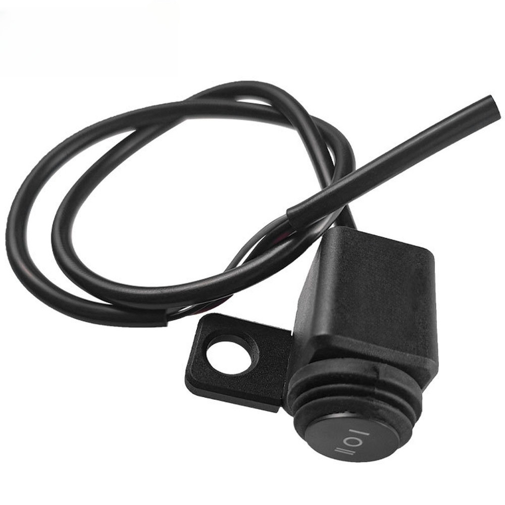 Motorcycle Rear View Mirror Plastic Switch Adjustable Fits Various Riders