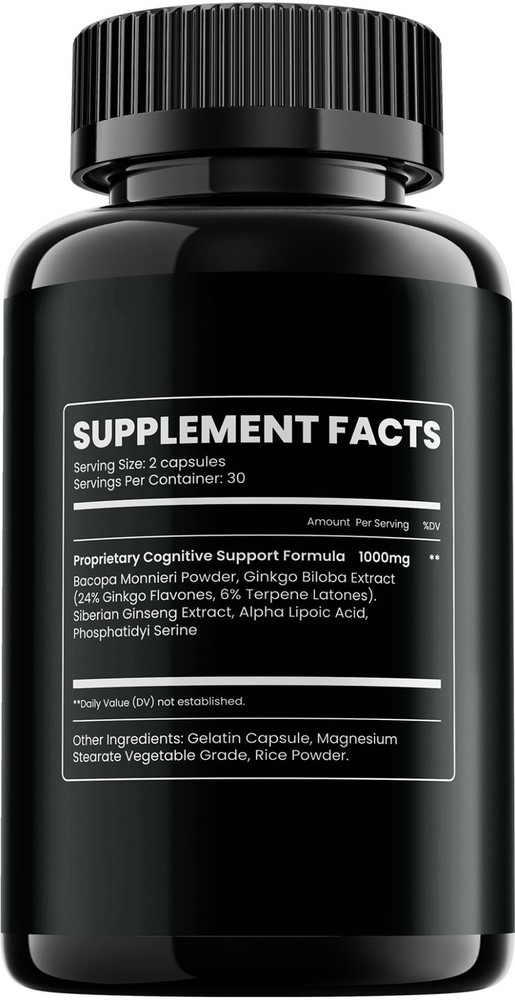 (3 Pack) Memo Blast Supplement Capsules – MemoBlast Natural Blend Memory Focus