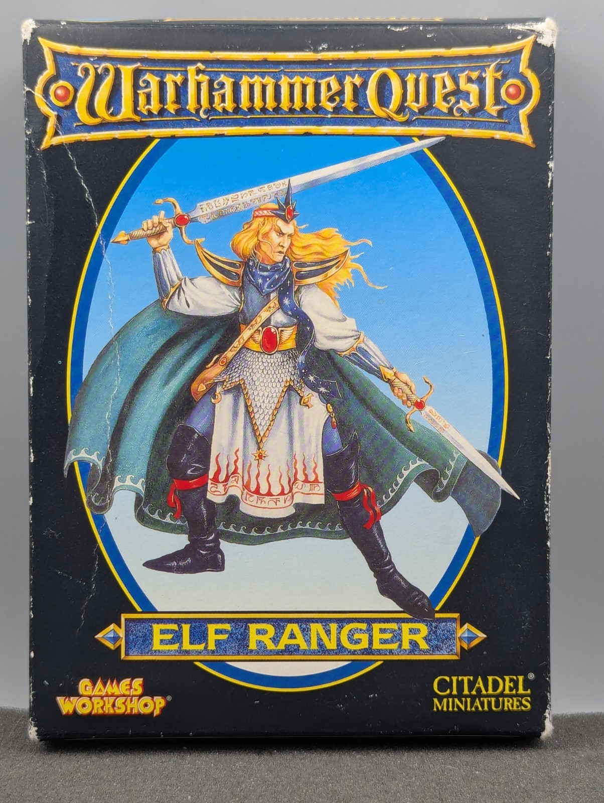 READ Warhammer Quest Warrior Pack - Elf Ranger - OOP Complete CIB
