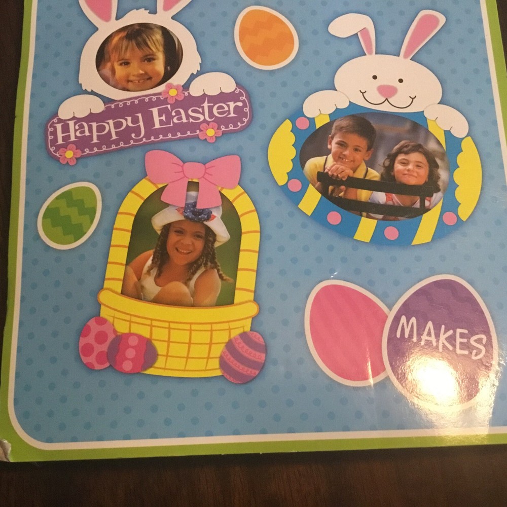 Easter Foam Frame Craft Kit Include Magnets