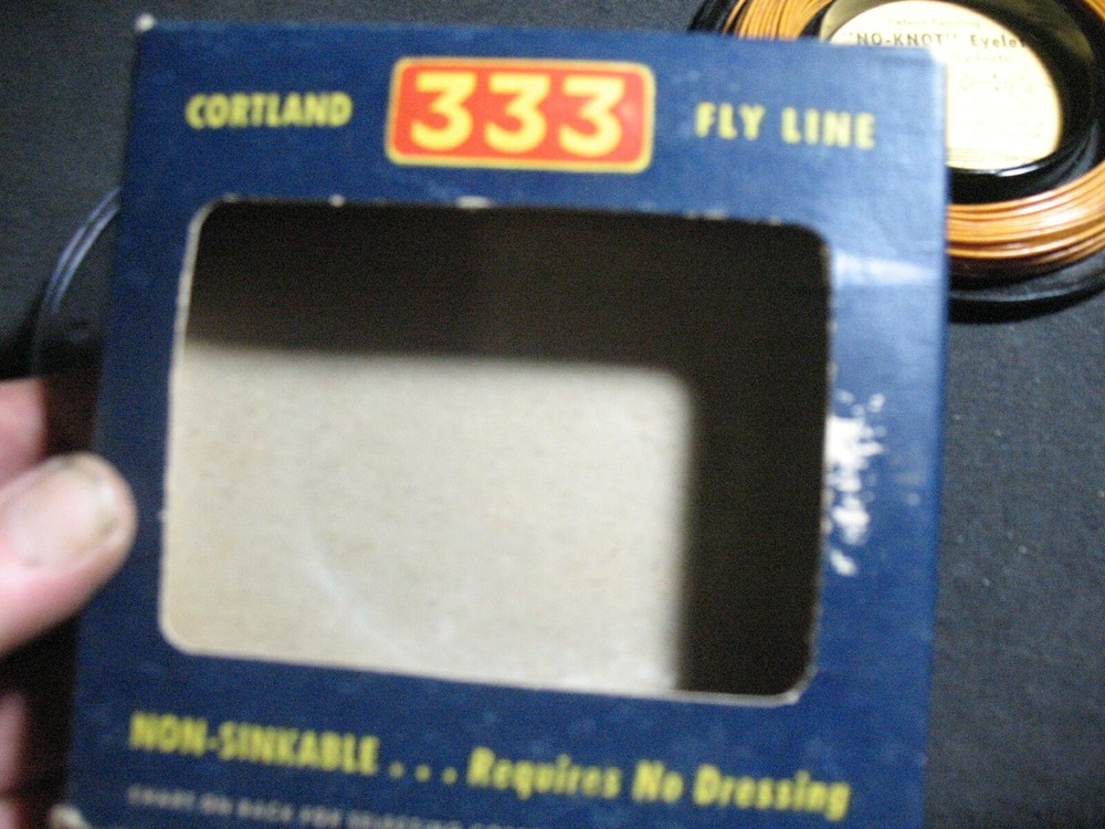 cortland 333 fly line nos.