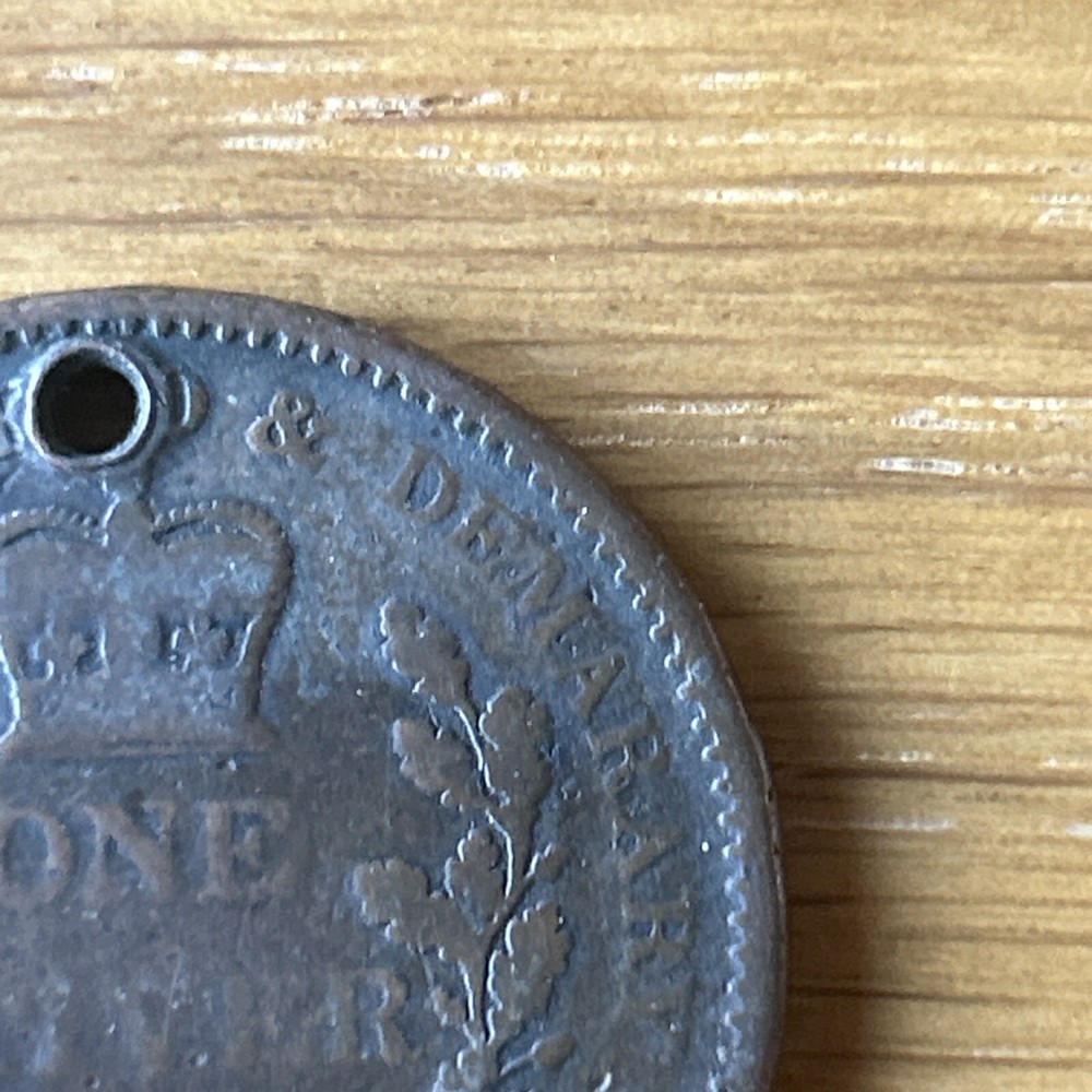 1813 Essequebo & Demarary One Stiver coin