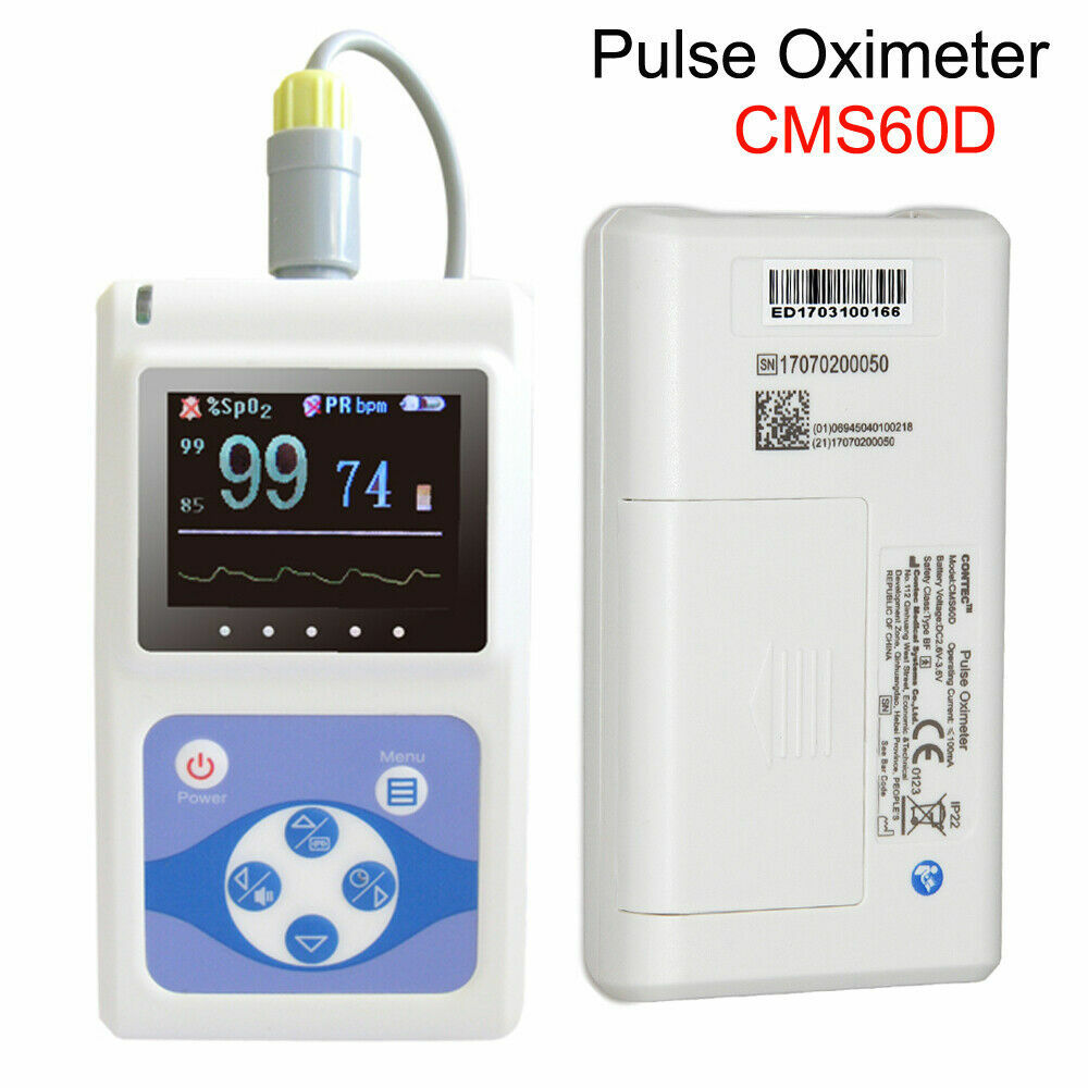 FDA Finger tip Pulse Oximeter Blood Oxygen meter SpO2 Heart Rate Patient Monitor