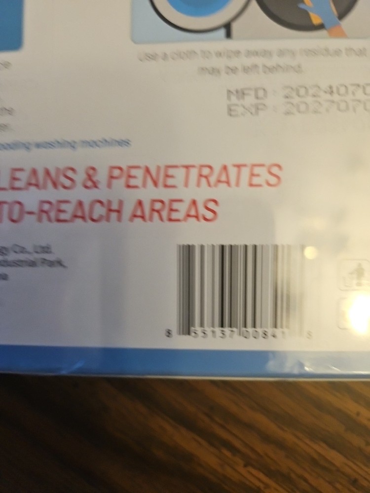 Washing Machine Cleaner Deep Clean 24 Tables Year Supply SEALED