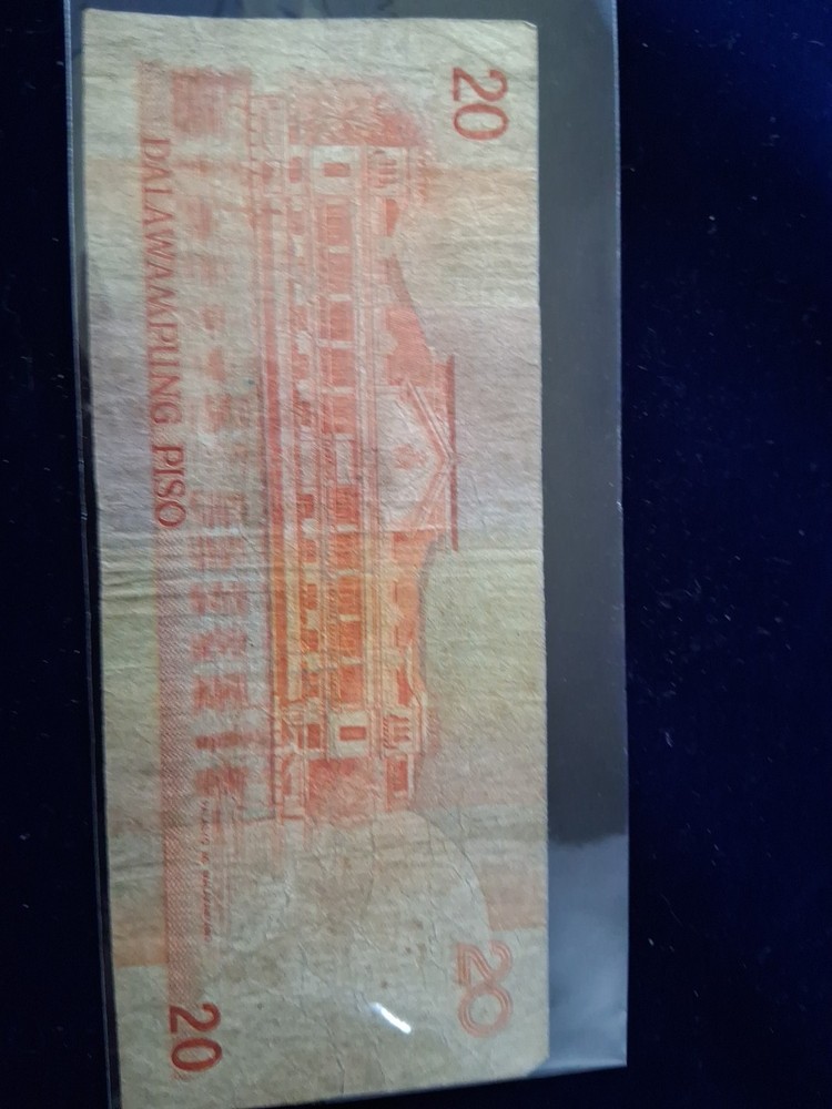 1935 PHILIPINAS BANKNOTE 20 PISO