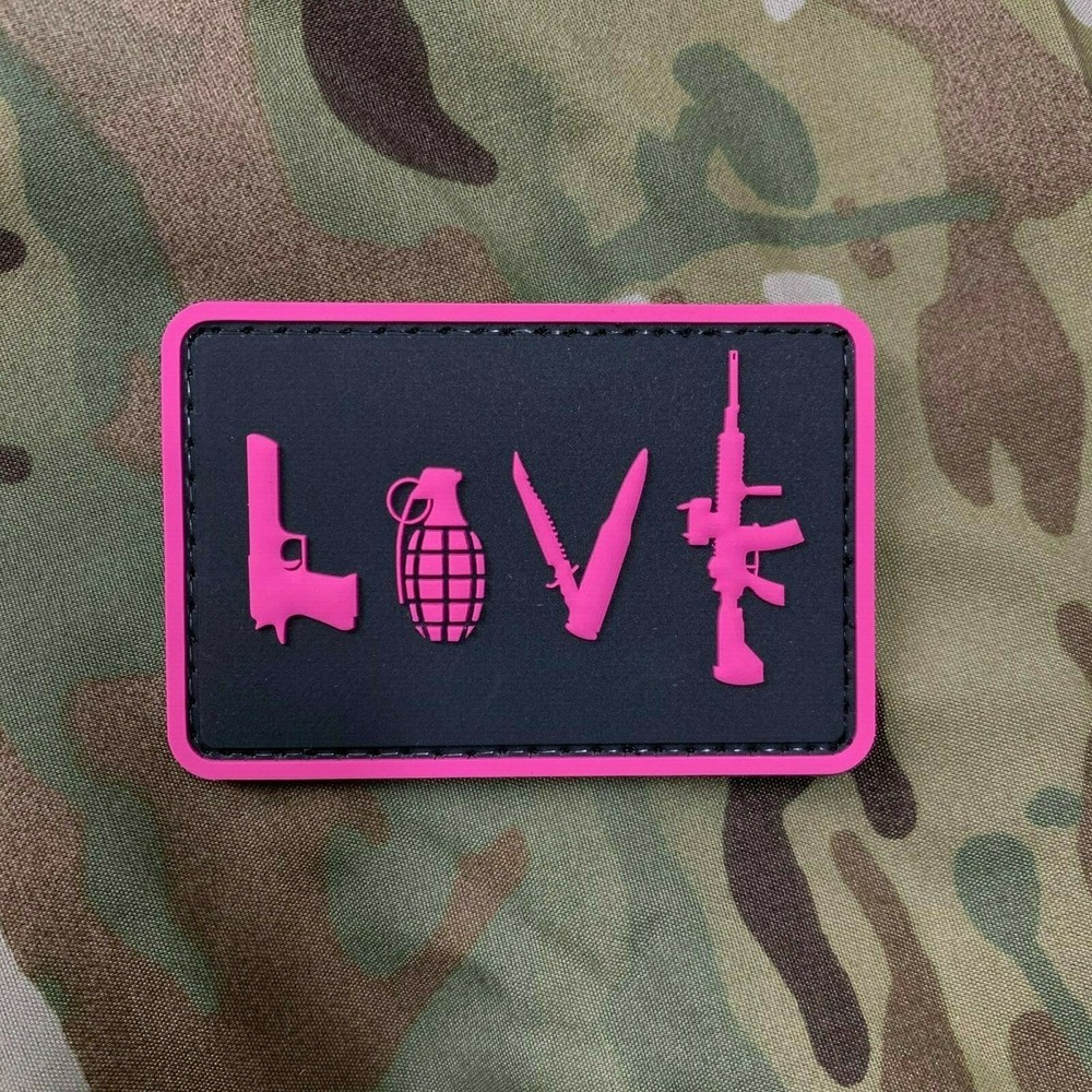 Weapon “LOVE” PVC Morale Patch