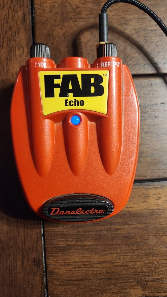 Danelectro FAB Echo Guitar Effects Delay Pedal-Used