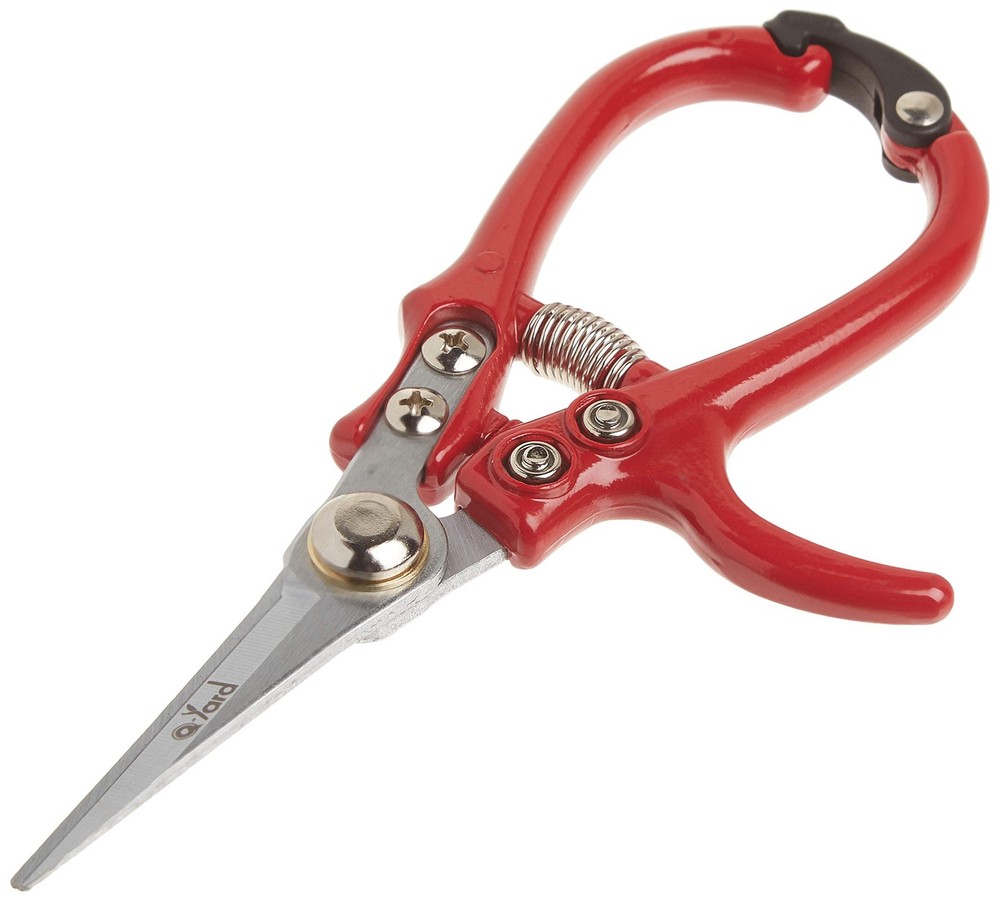 Pruning Shear 2 Pack Mini Extra Sharp Garden Hand Pruner Ergonomic Scissor