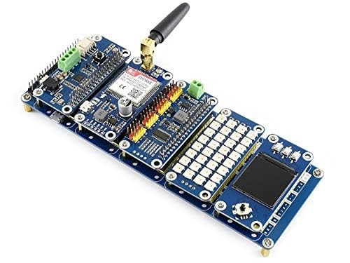 Stack HAT Raspberry pi I/O Expansion Shield Onboard 5 Sets 2x20 Connector to ...