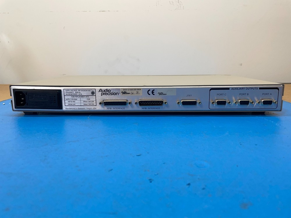 Audio Precision DCX-127 MULTIFUNCTION MODULE