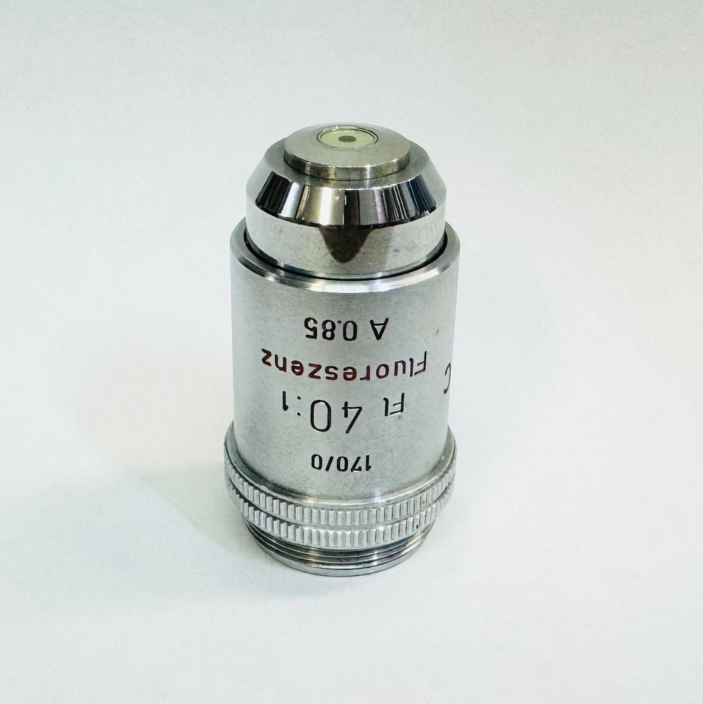 Leitz FL 40X Fluoresznez Fluorite Microscope Objective Lens Microscope Objective
