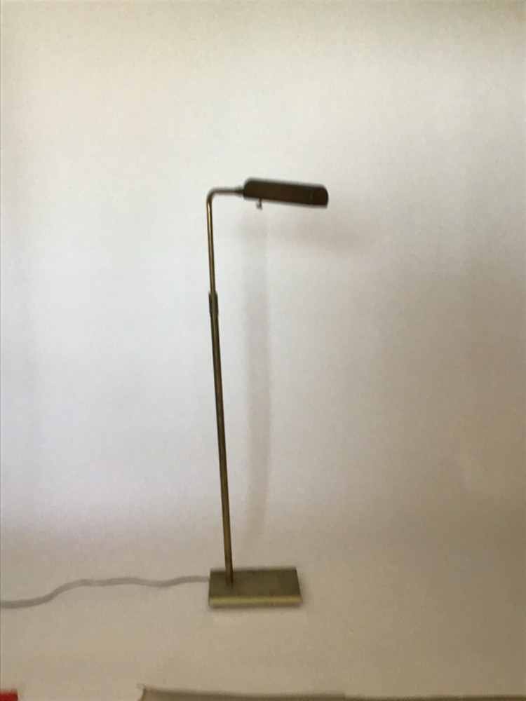Vintage Solid Brass Lamp 35”Tall - Beautiful #584 on bottom