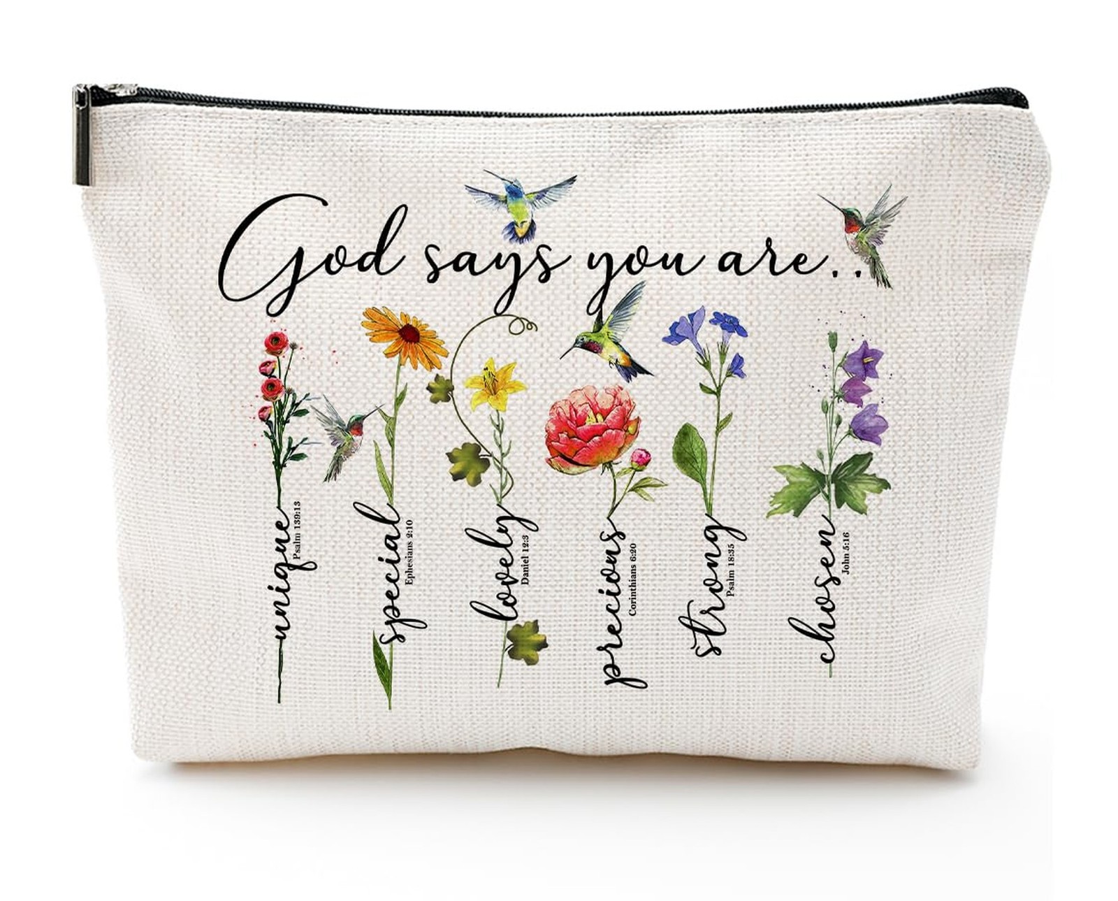 God Says You Are...Christian Gift for Women Inspirational Bible Verse Cosmeti...