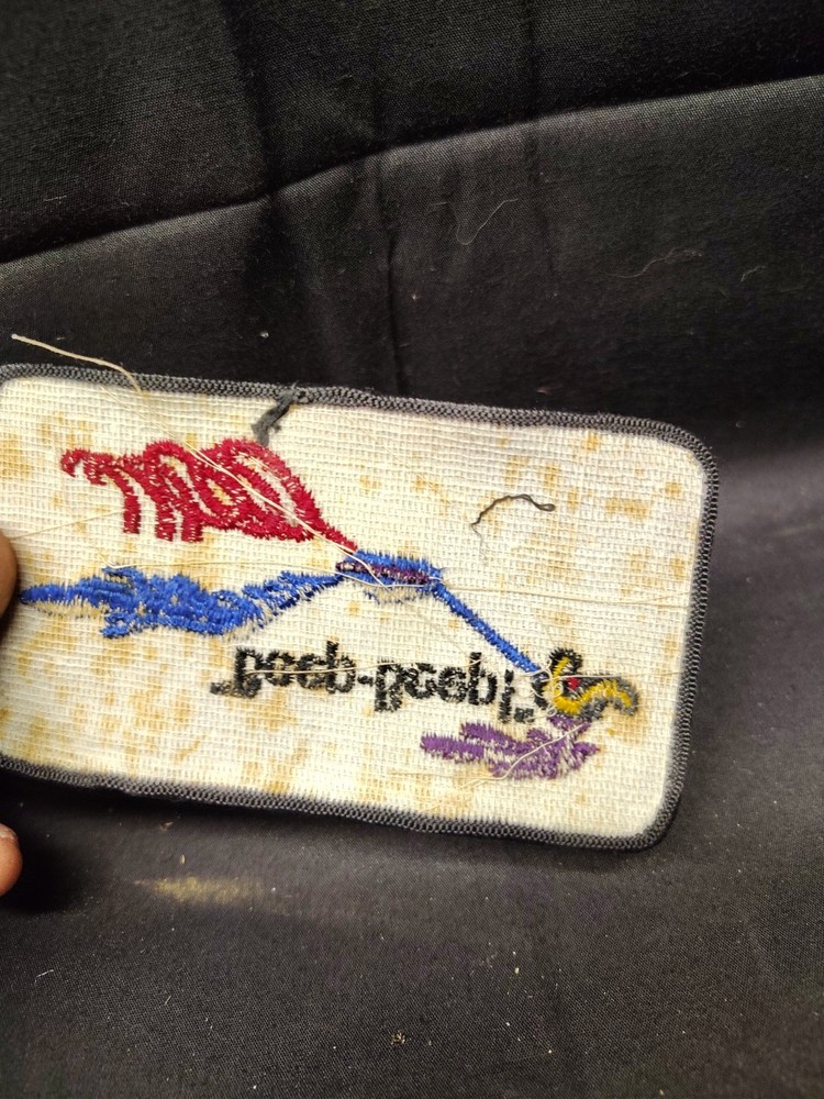 Vintage Mopar Roadrunner Patch Beep Beep 1970
