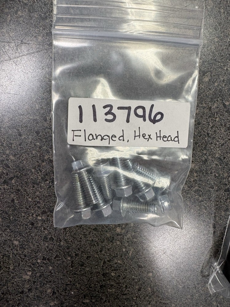 Screw, Flanged Hex Head