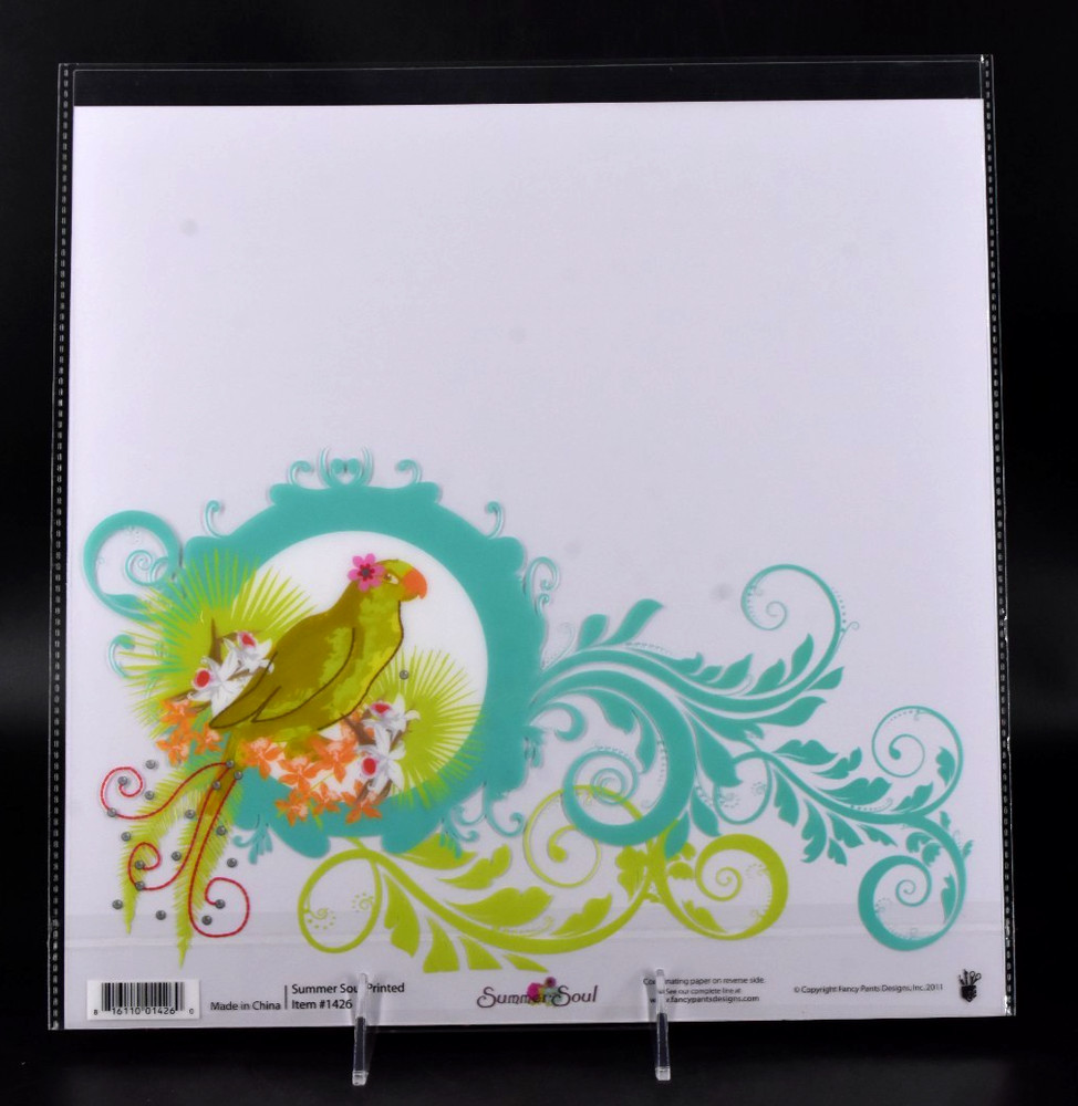 Fancy Pants Designs (13) Printed Acetate Sheets Duplicate Patterns 12" x 12" NEW