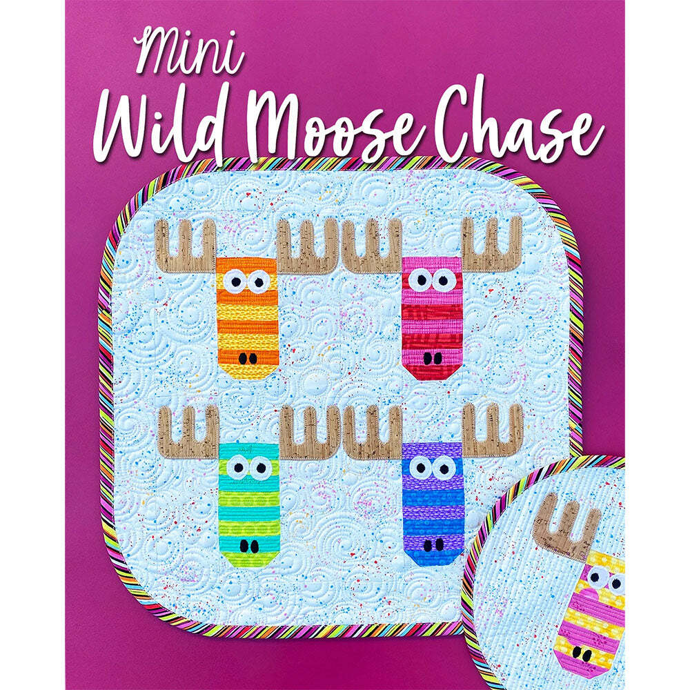 Sassafras Lane Designs Mini Wild Moose Chase Mini Quilt Pattern