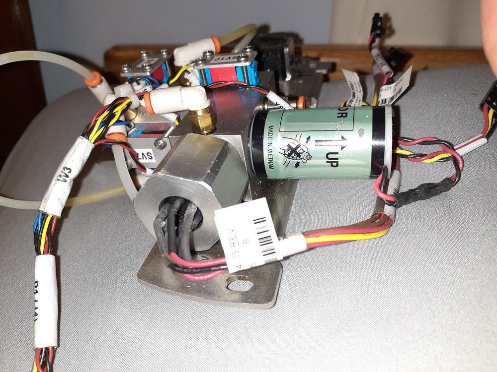 Pnumatic Sampling device, pump,micro solenoid valves,plumbing, for parts